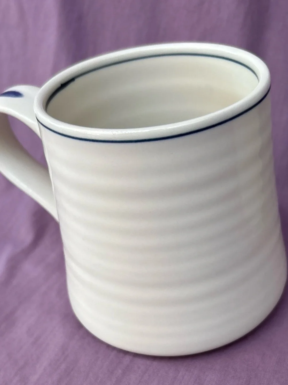 Anthropologie FRENCH BULLDOG Molly Hatch Ceramic Coffee set of 2 mugs 16 oz NWT